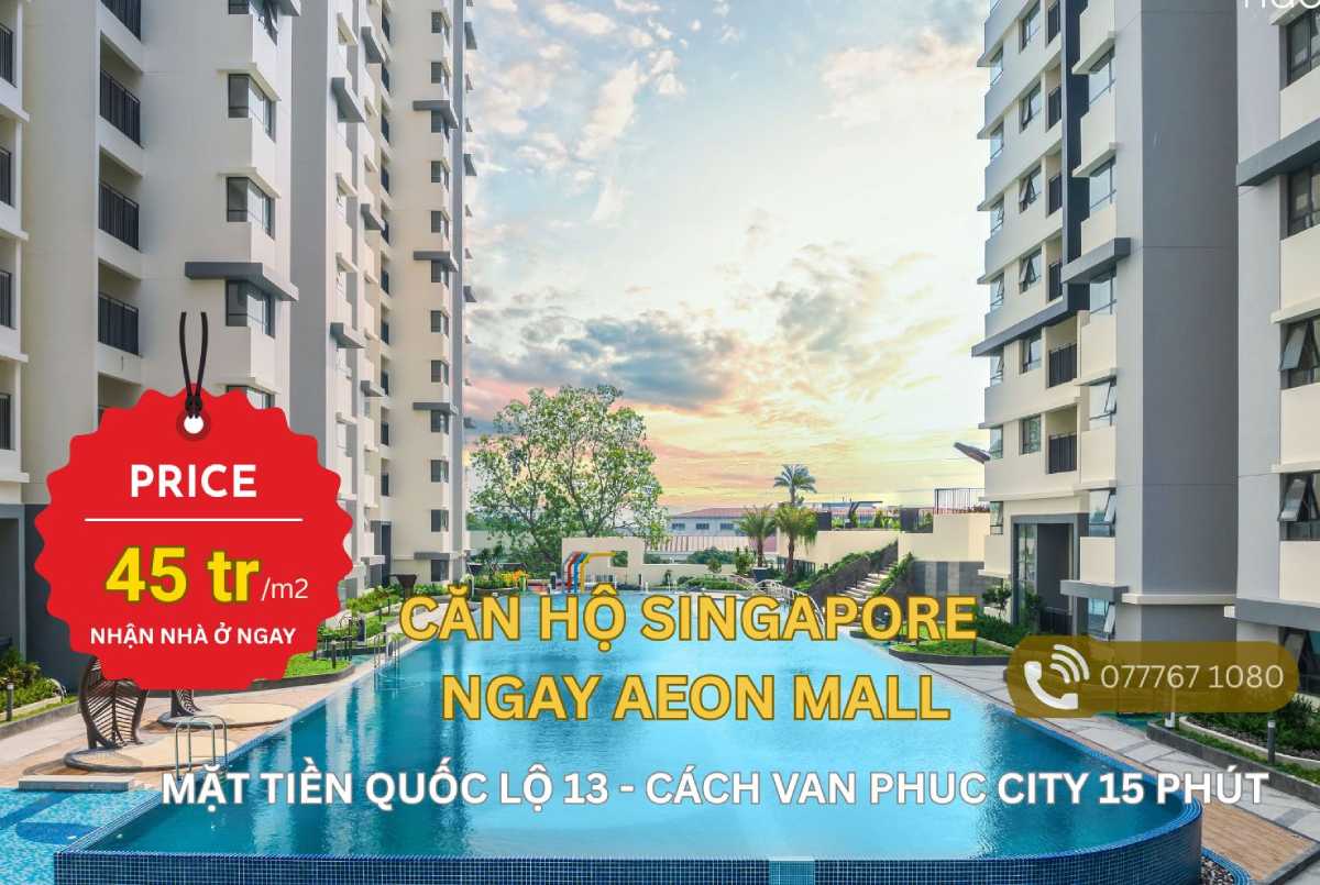Căn hộ Habitat Aeon Mall